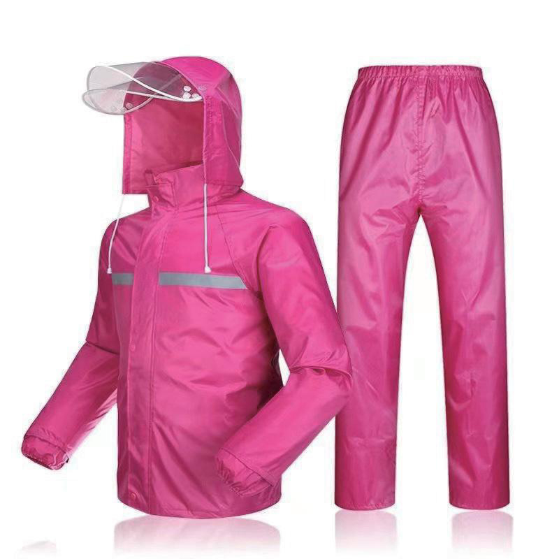 IMPERVIUS PVC Raincoat Suit enim Adulta